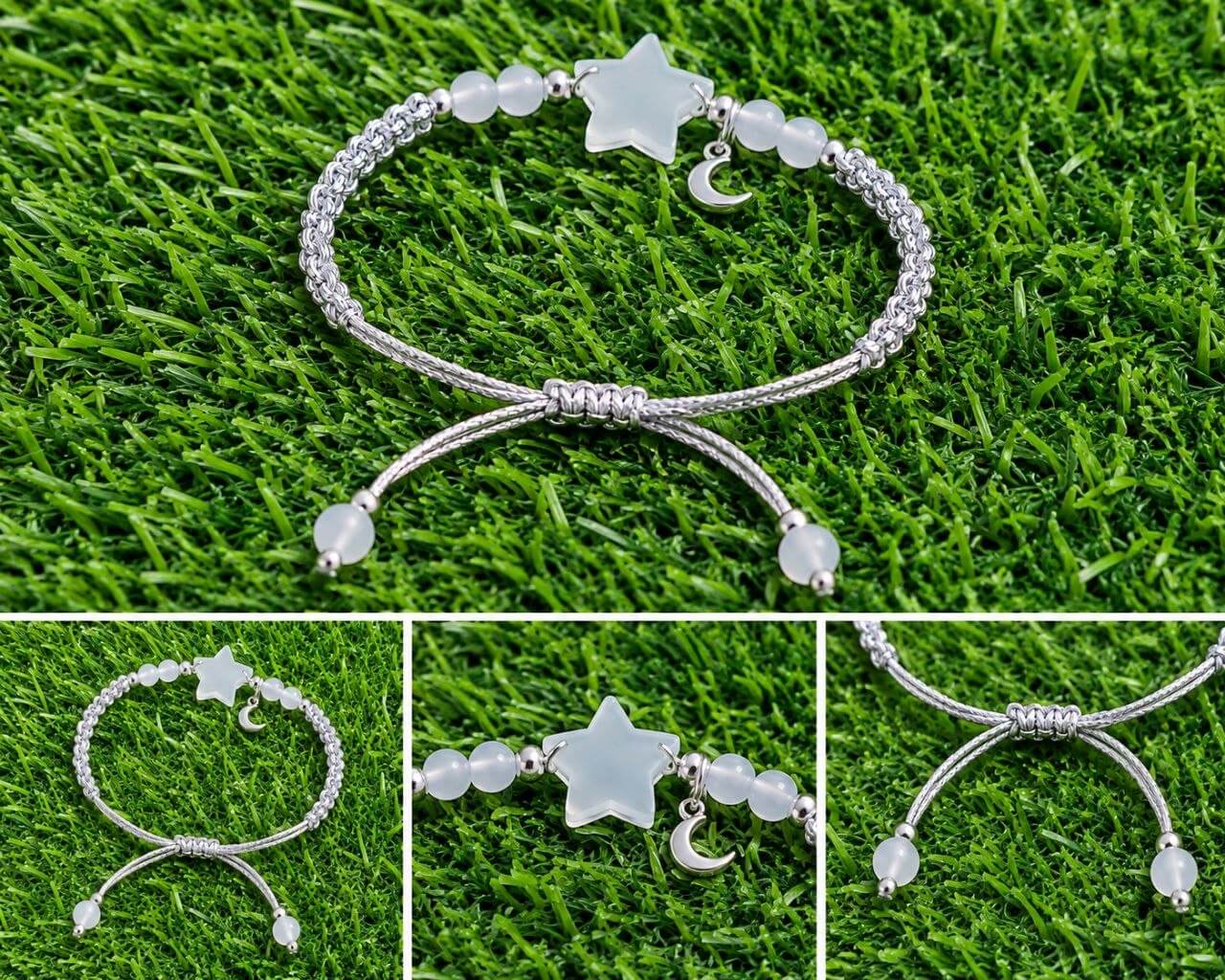 Star & Moon Couple Bracelet set